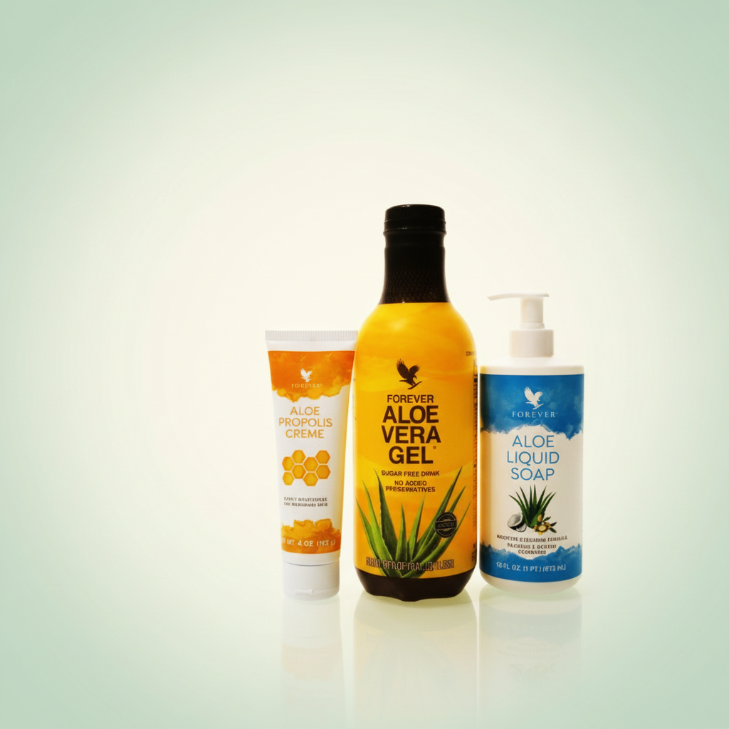 Forever Living Eczema Relief Package - Natural Aloe Vera Treatment