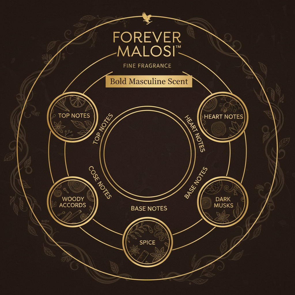 Forever Malosi™ Fine Fragrance, a distinctive, sophisticated scent crafted and blended exclusively for Forever.