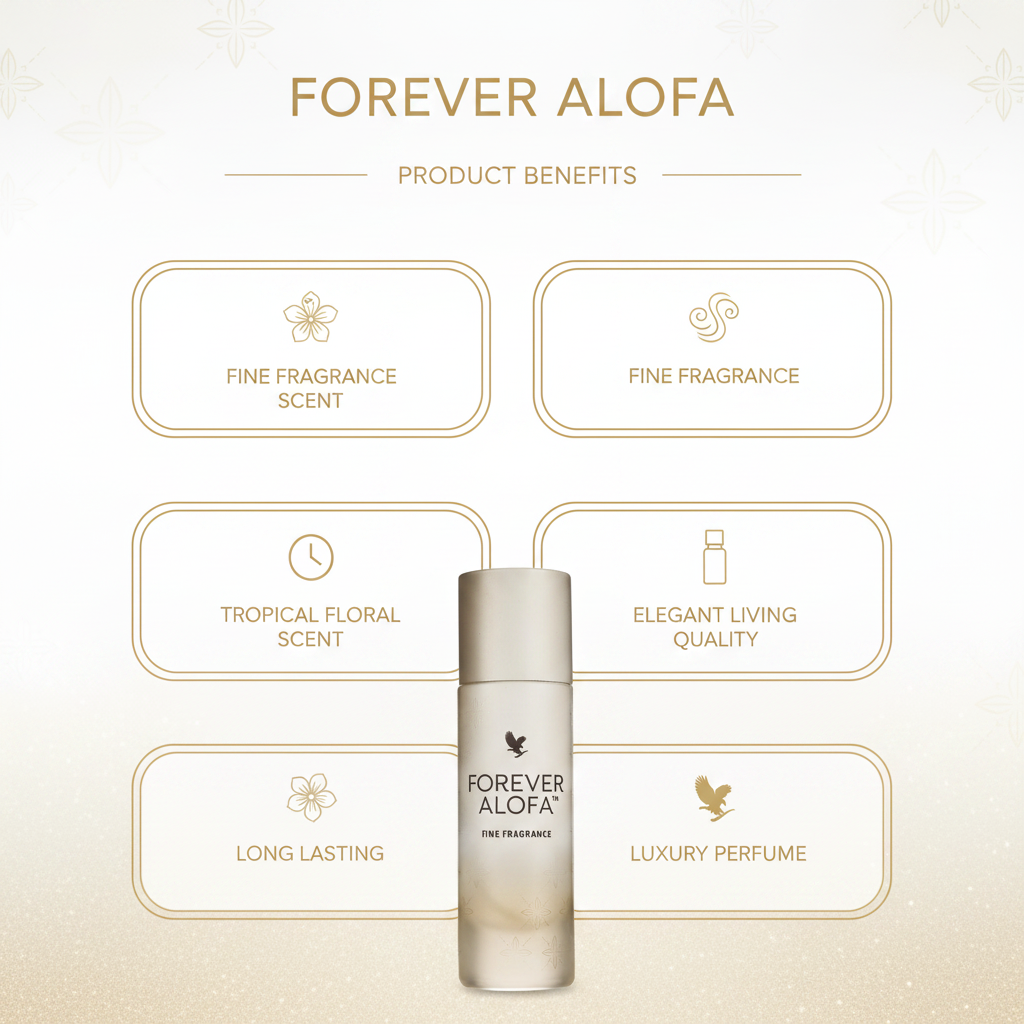 Forever Alofa™ Fine Fragrance The complex fragrance features a carefully selected combination of botanicals