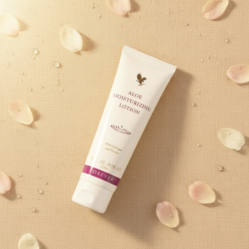 Forever Aloe Moisturizing Lotion - Natural Hydrating Body & Face Cream