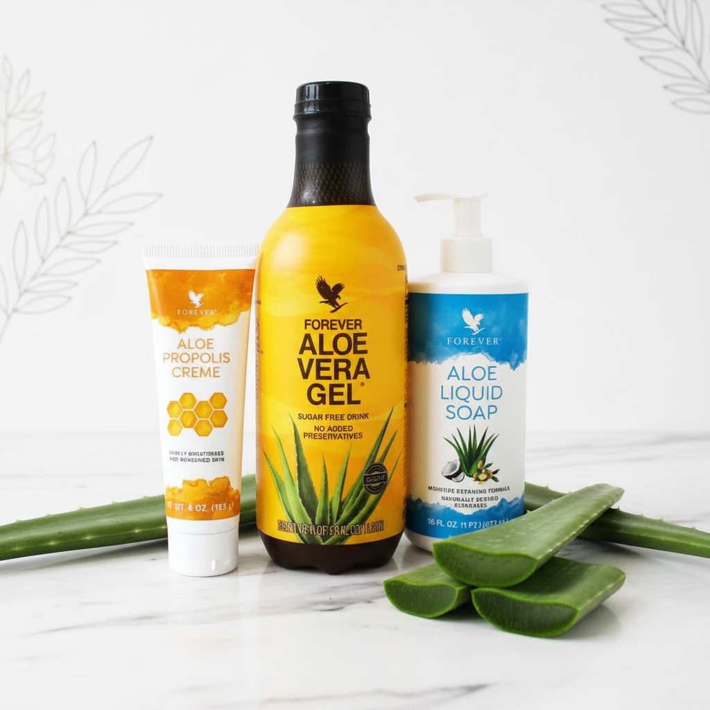Forever Living Eczema Relief Package - Natural Aloe Vera Treatment