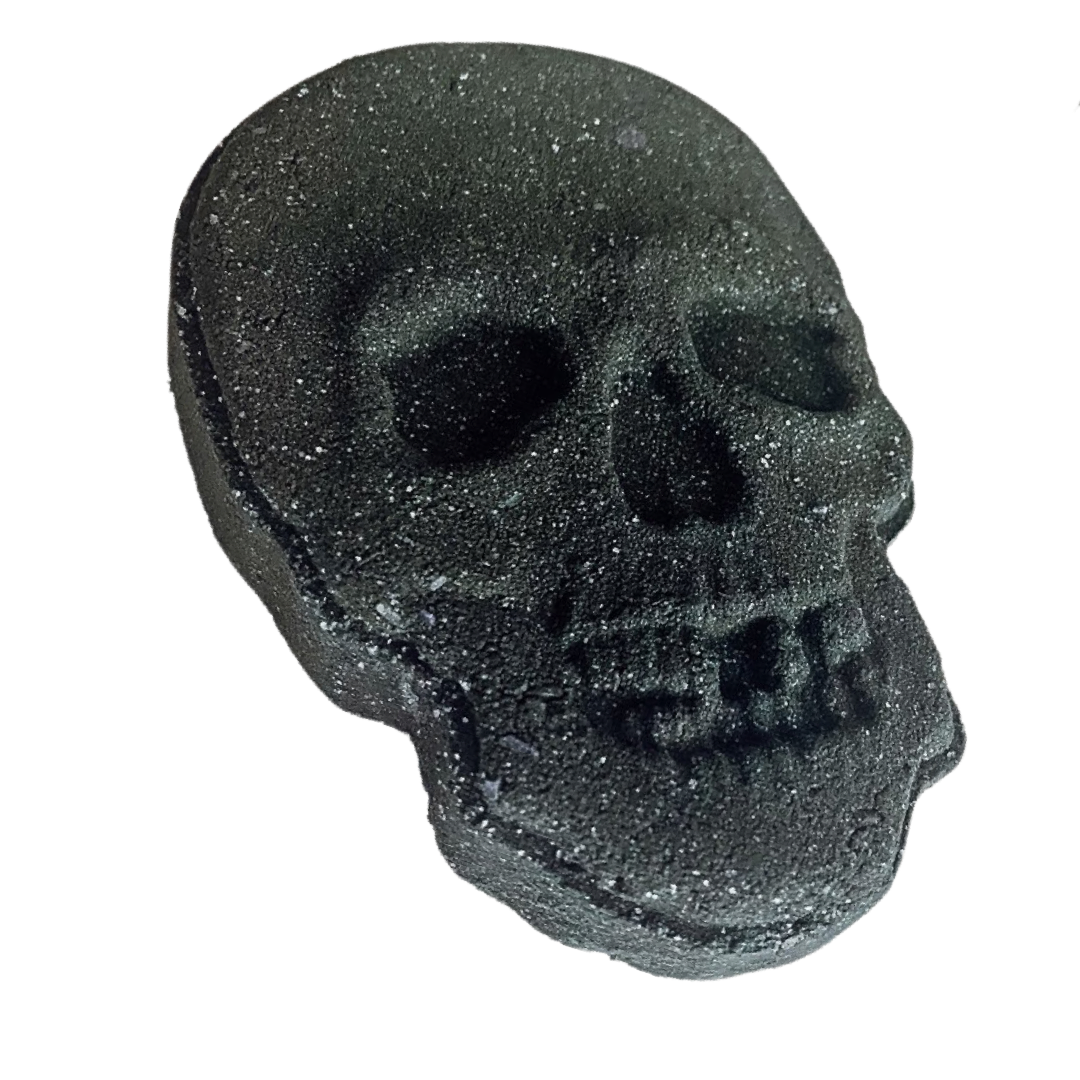 Halloween Skull Bath Bomb 5oz - Large Eucalyptus Spearmint Unisex Favor