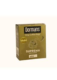 Dormans Suprema Drip Coffee Bags - 6 Sachets x 11g box | 66g net weight