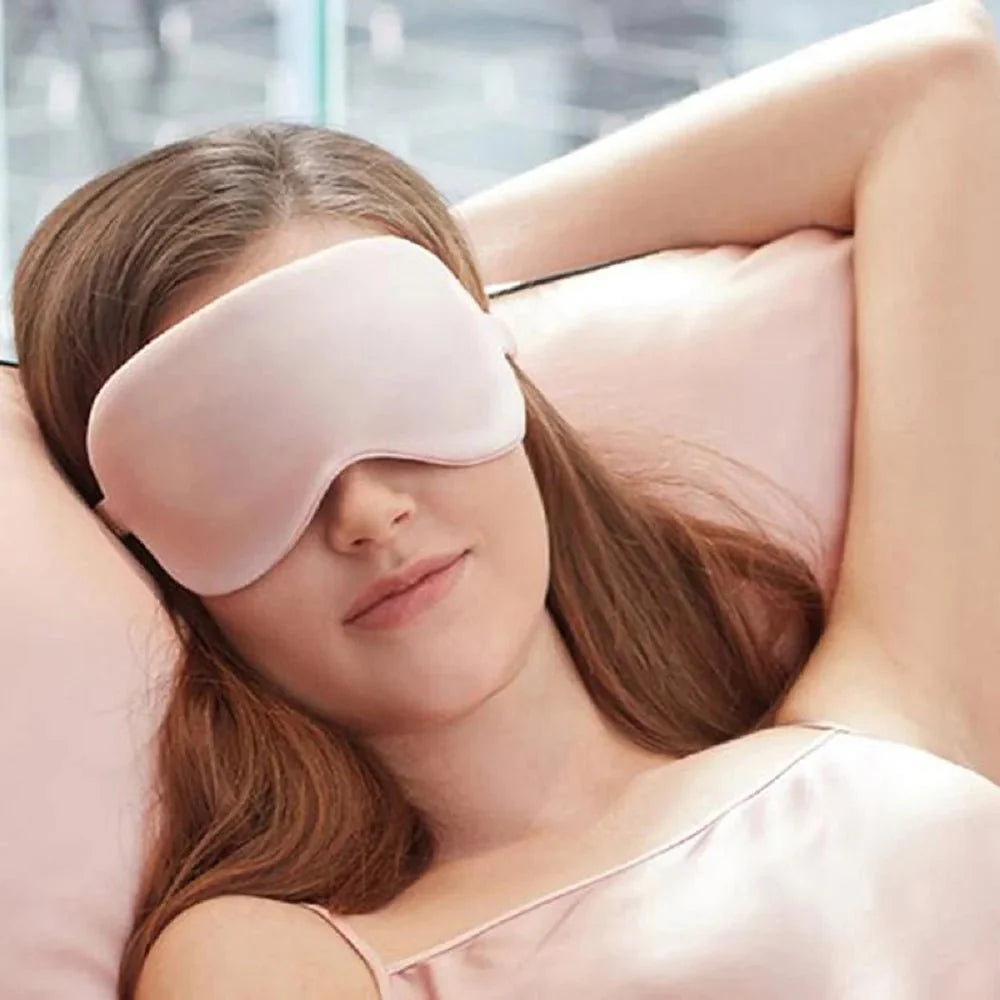 Silk-Like Sleep Eye Mask | Soft Light Blocking Eyepiece