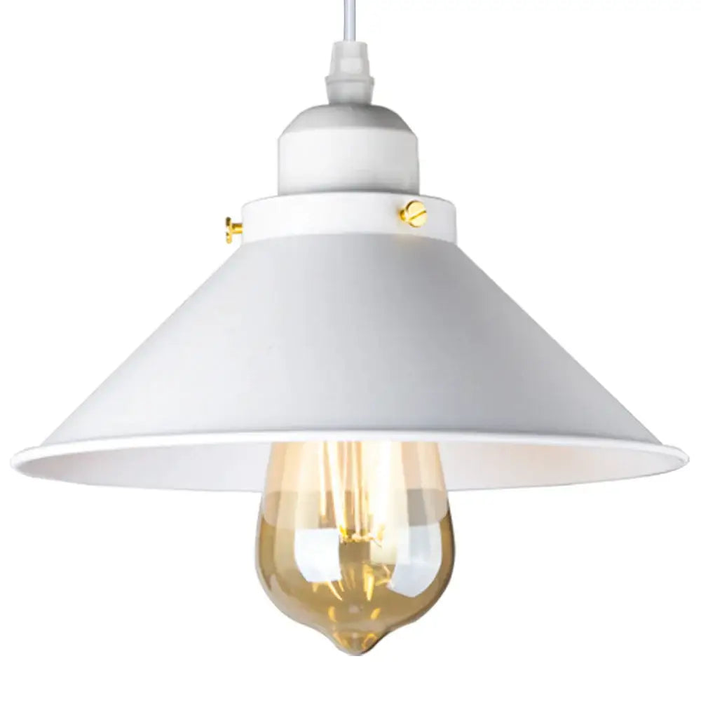Industrial black pendant light with edison bulb for kitchen