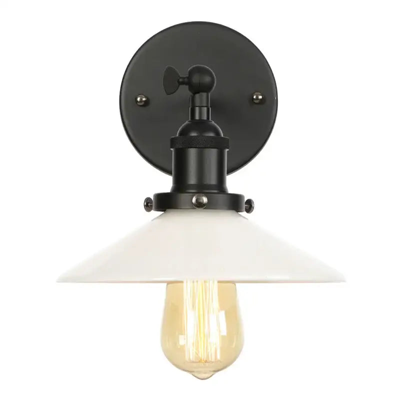 DecorBites™ LED Wall Lights: White Class Fixtures for Kitchen, Reading, Bedside Lamparas