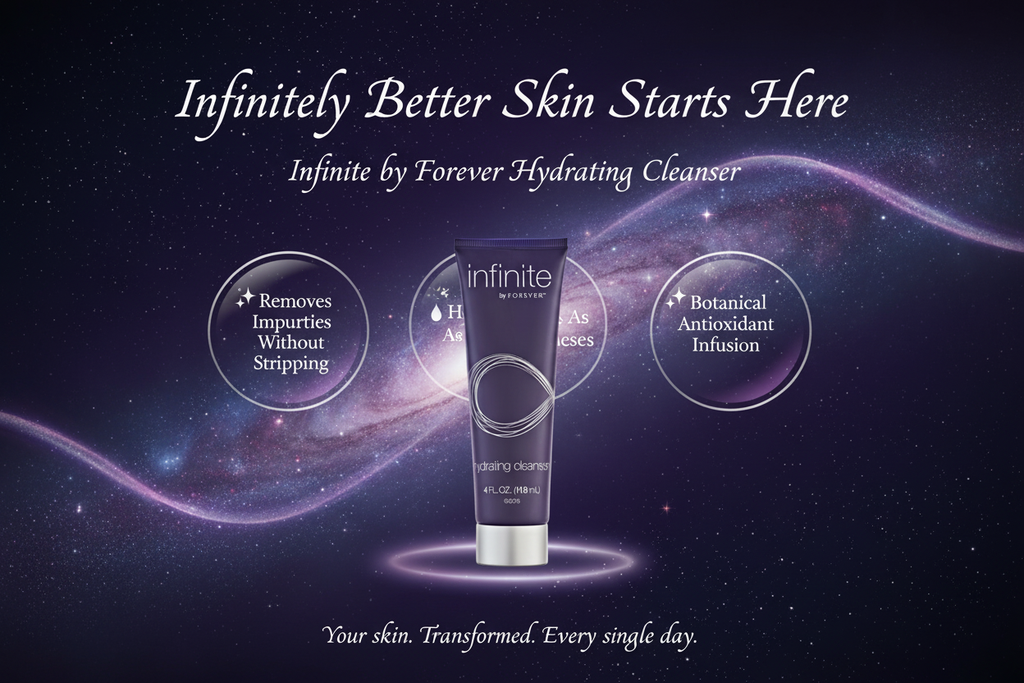 Infinite by Forever Hydrating Cleanser Aloe Infused Daily Face Wash
