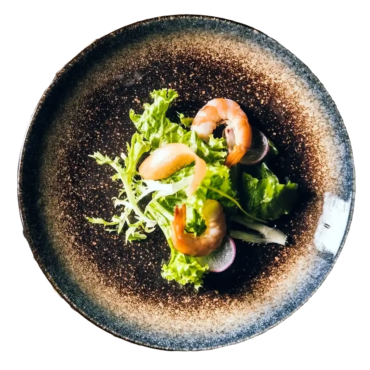 Japanese Ceramic Dinner Plate Rustic Tableware