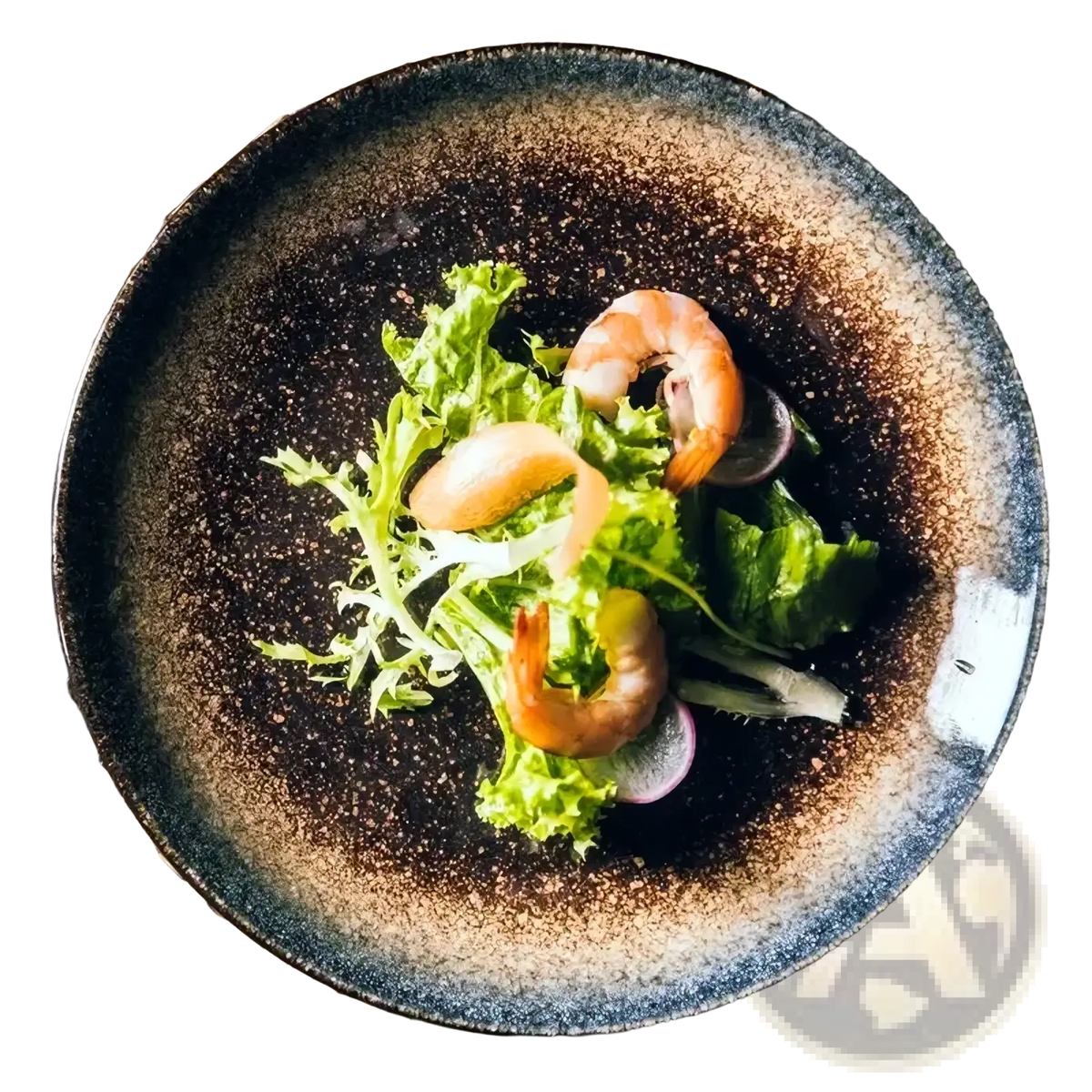 Japanese Ceramic Dinner Plate Rustic Tableware