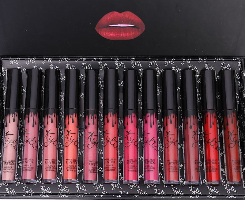 KYLIE Matte 12 Bows Lip Gloss Set