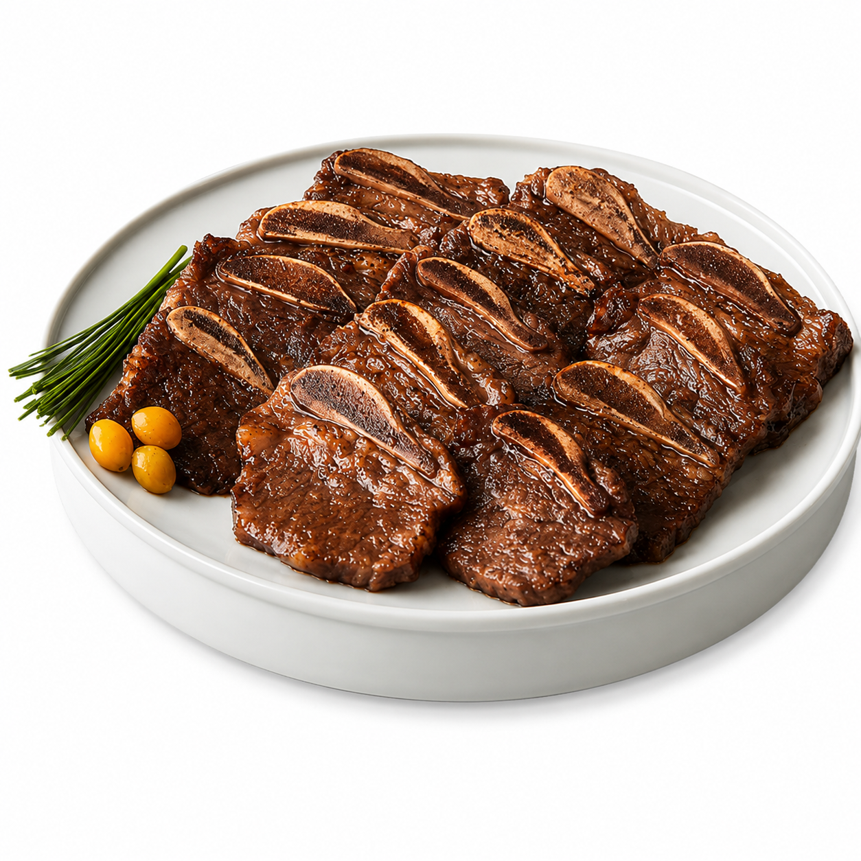 Premium Center-Cut LA Galbi (Marinated Beef Short Rib)(2lbs)
