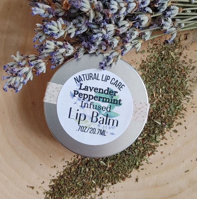 Lip Balm | Lavender Peppermint | Infused