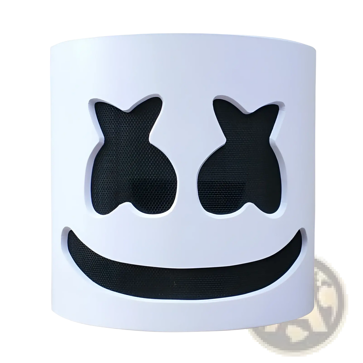 Led Marshmello Mask Glowing Neon Helmet for Kids