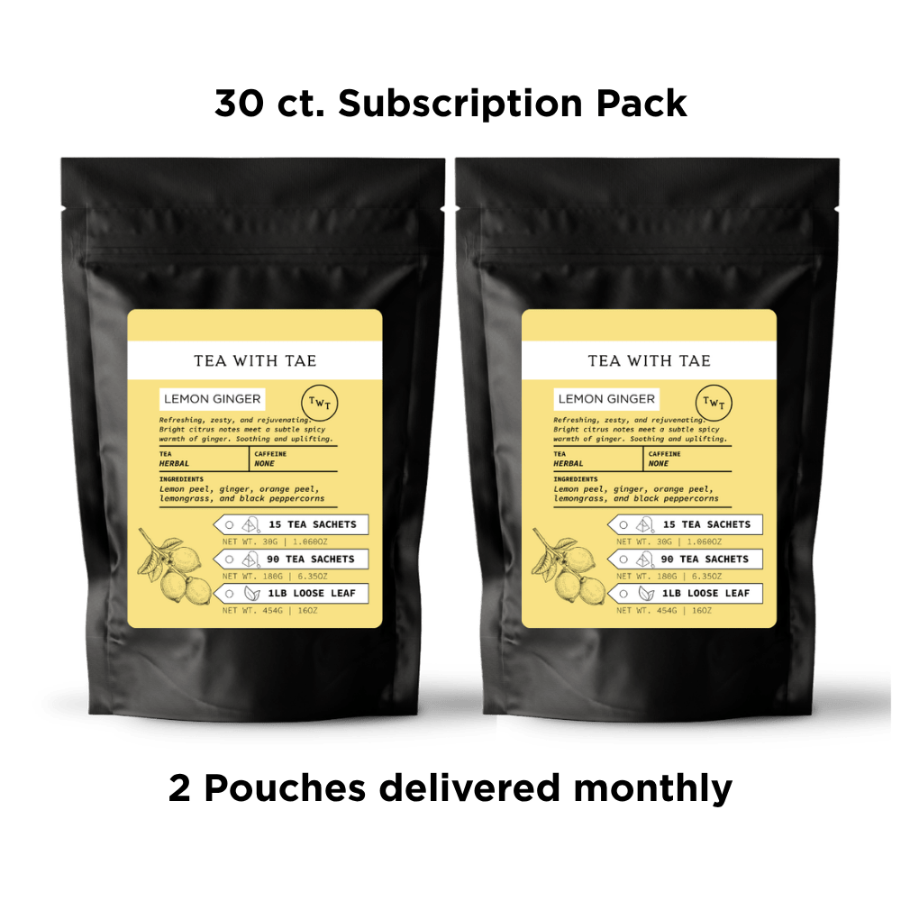 Lemon Ginger Pouch