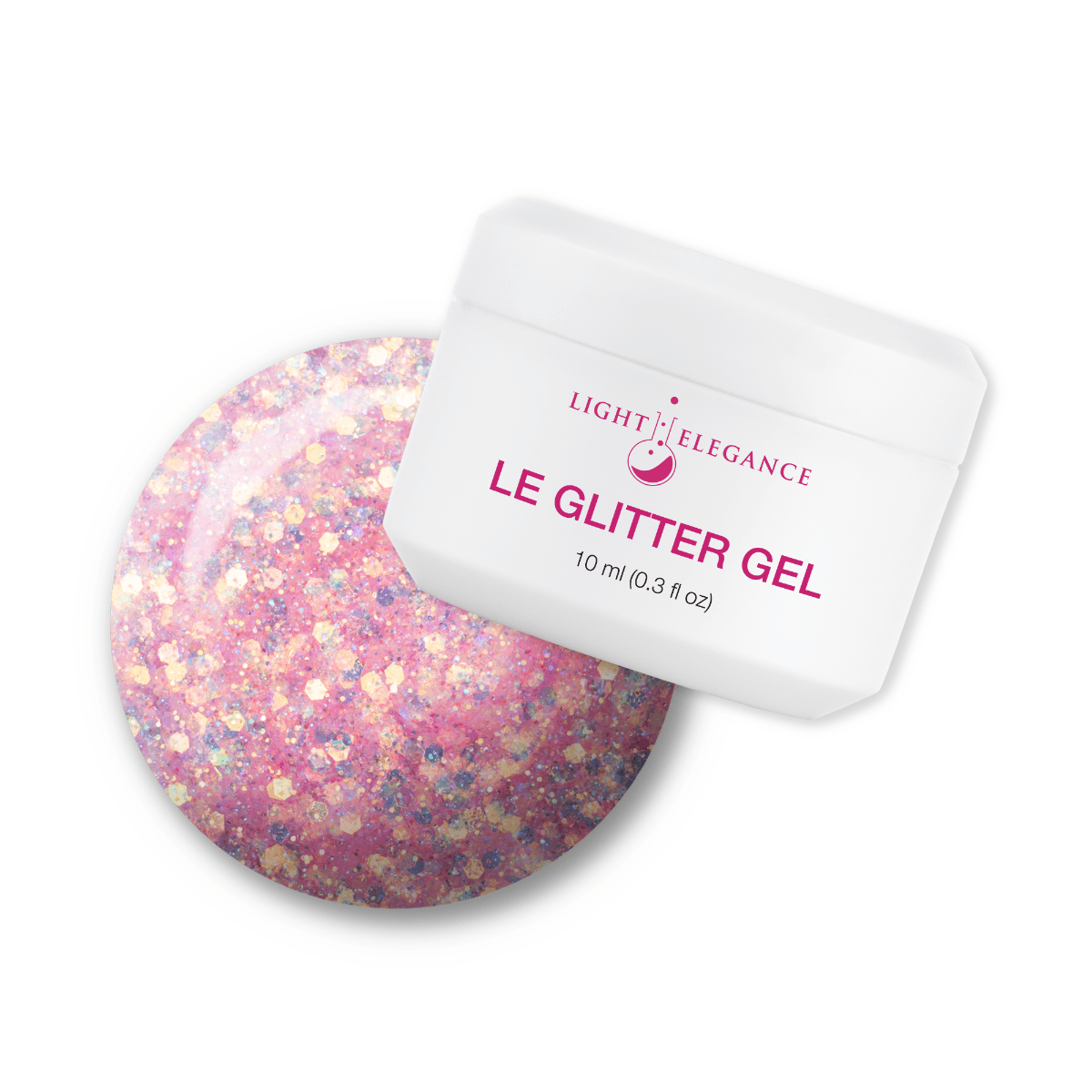 Light Elegance Glitter Gel - Grace Kelly