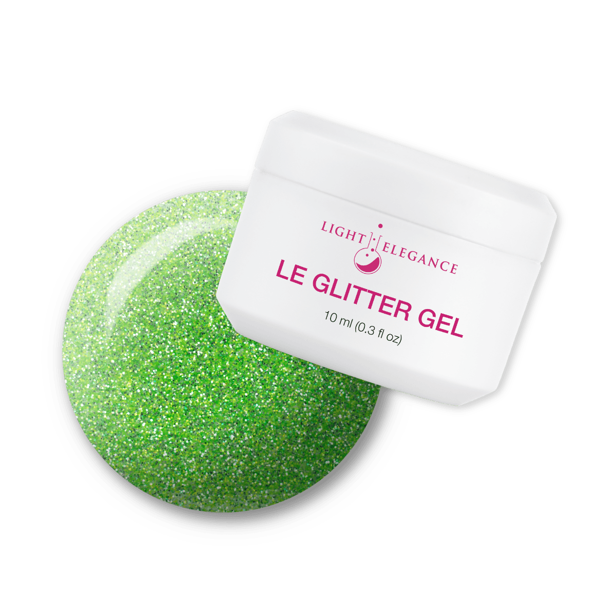 Light Elegance Glitter Gel - Kiwi to my Heart