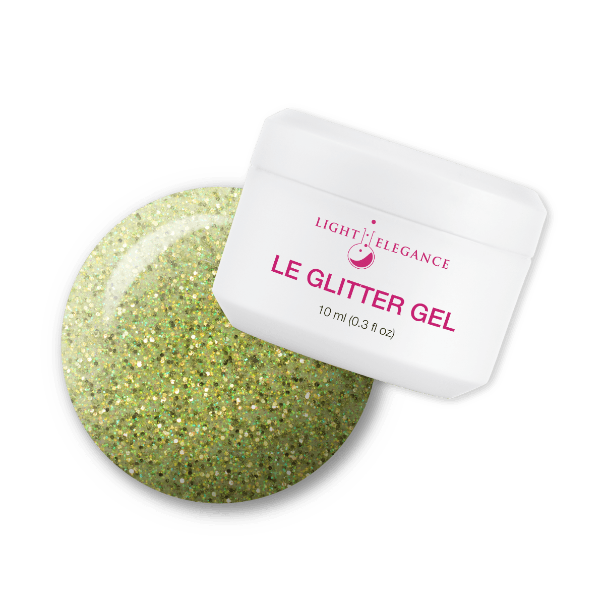 Light Elegance Glitter Gel - Peace and Love