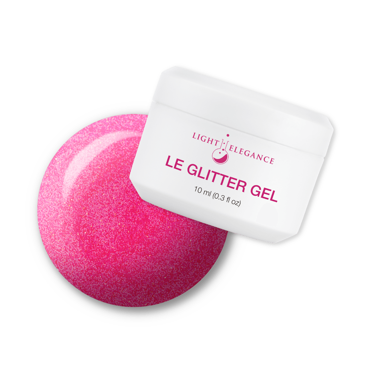 Light Elegance Glitter Gel - Pinch Me Pink