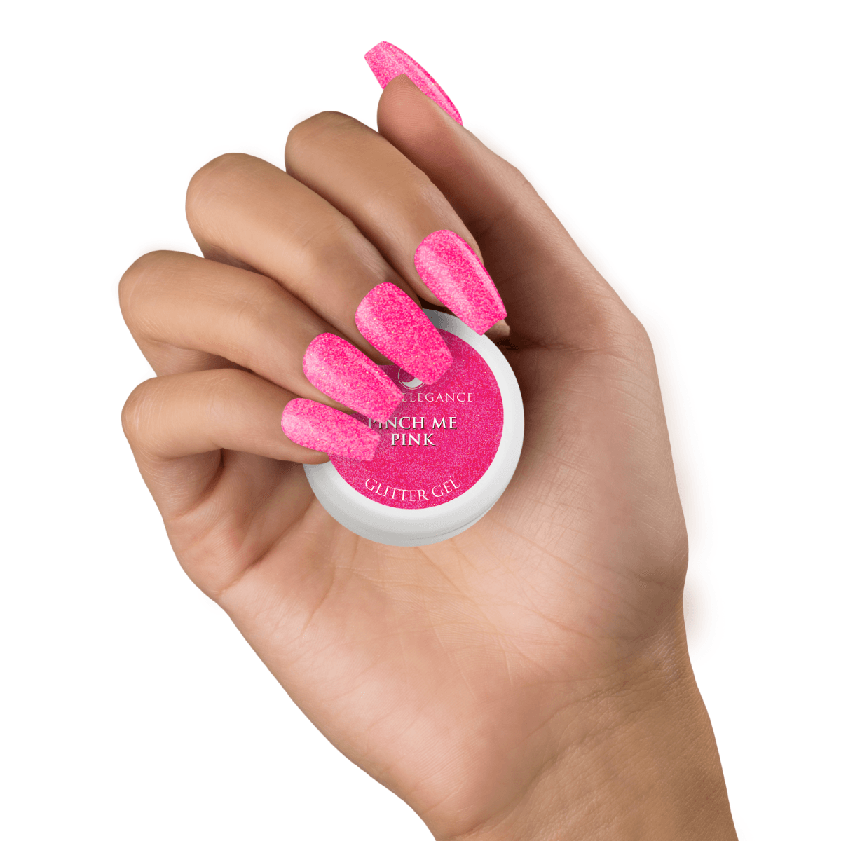 Light Elegance Glitter Gel - Pinch Me Pink