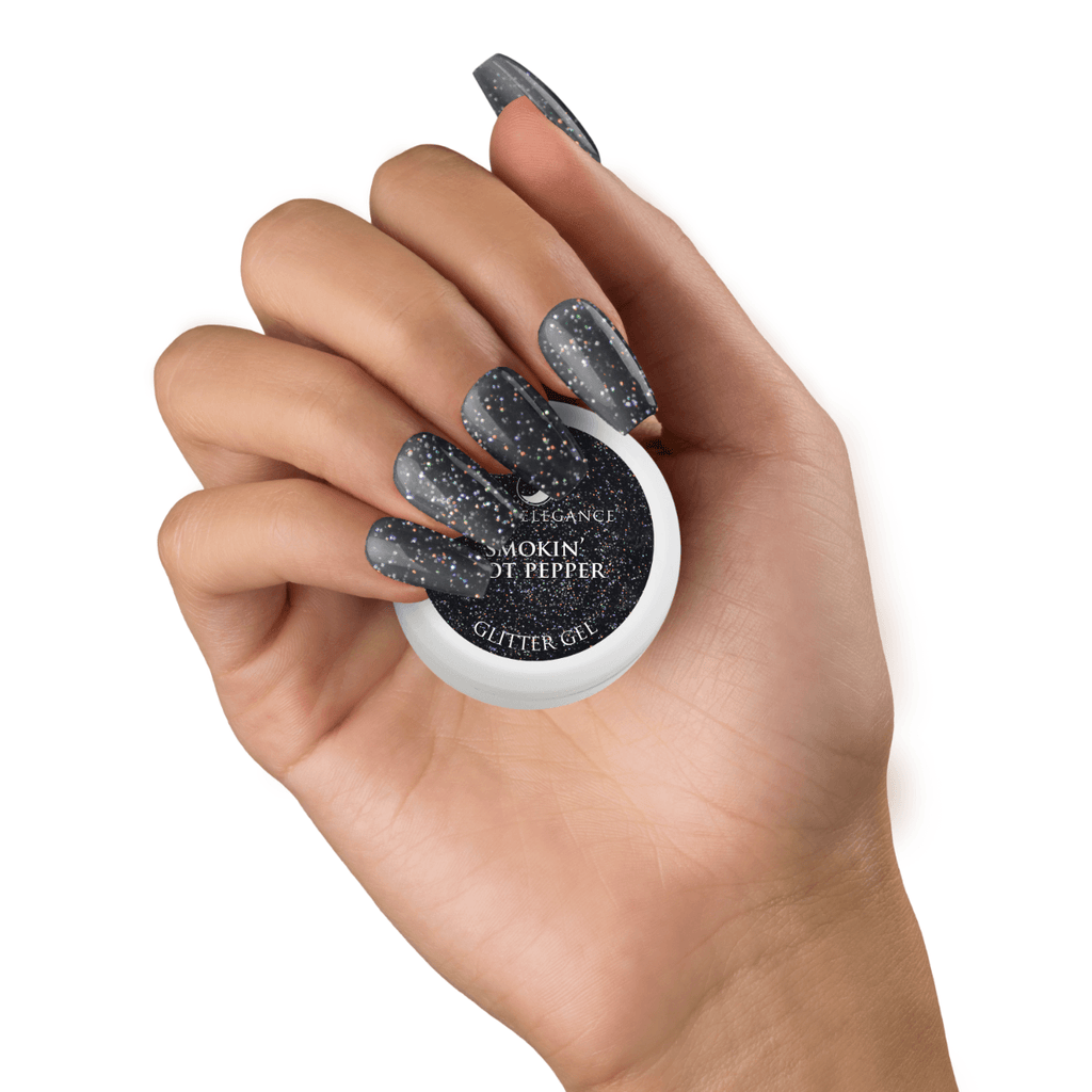 Light Elegance Glitter Gel - Smokin Hot Pepper