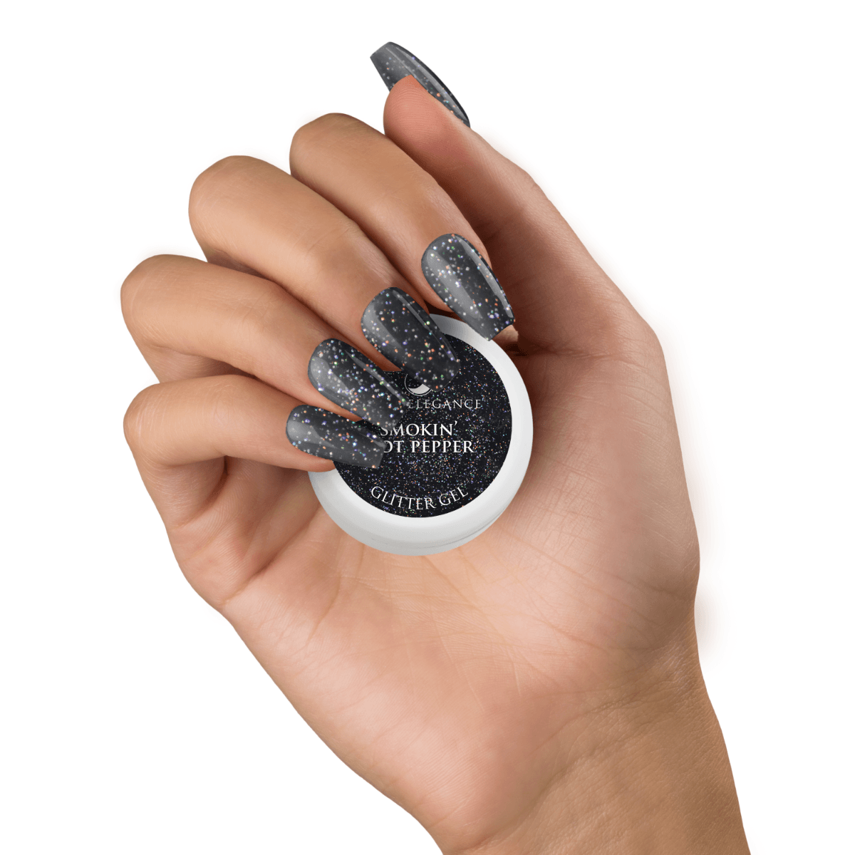 Light Elegance Glitter Gel - Smokin Hot Pepper