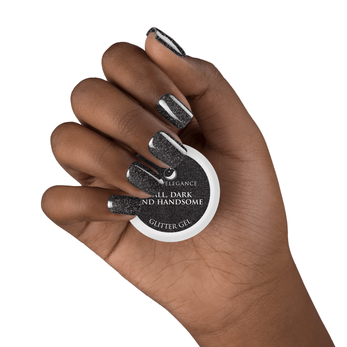 Light Elegance Glitter Gel - Tall, Dark, and Handsome
