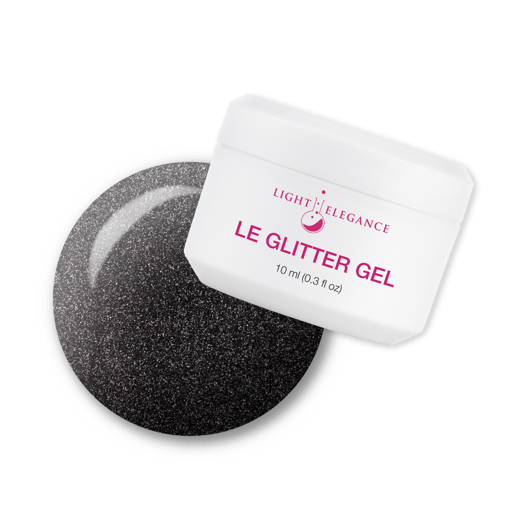 Light Elegance Glitter Gel - Tall, Dark, and Handsome