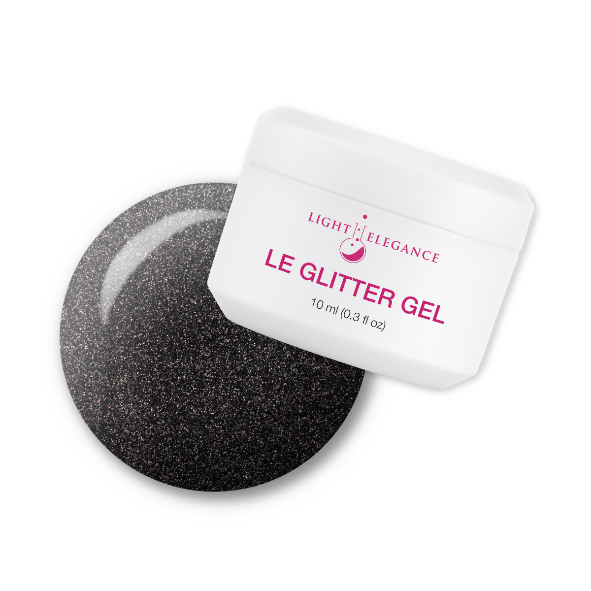 Light Elegance Glitter Gel - Tall, Dark, and Handsome