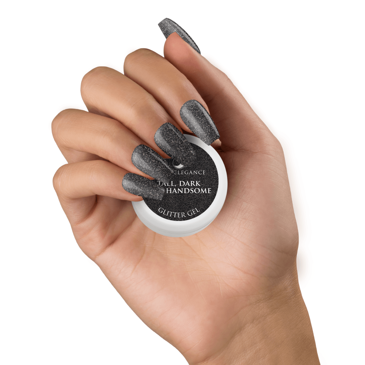 Light Elegance Glitter Gel - Tall, Dark, and Handsome