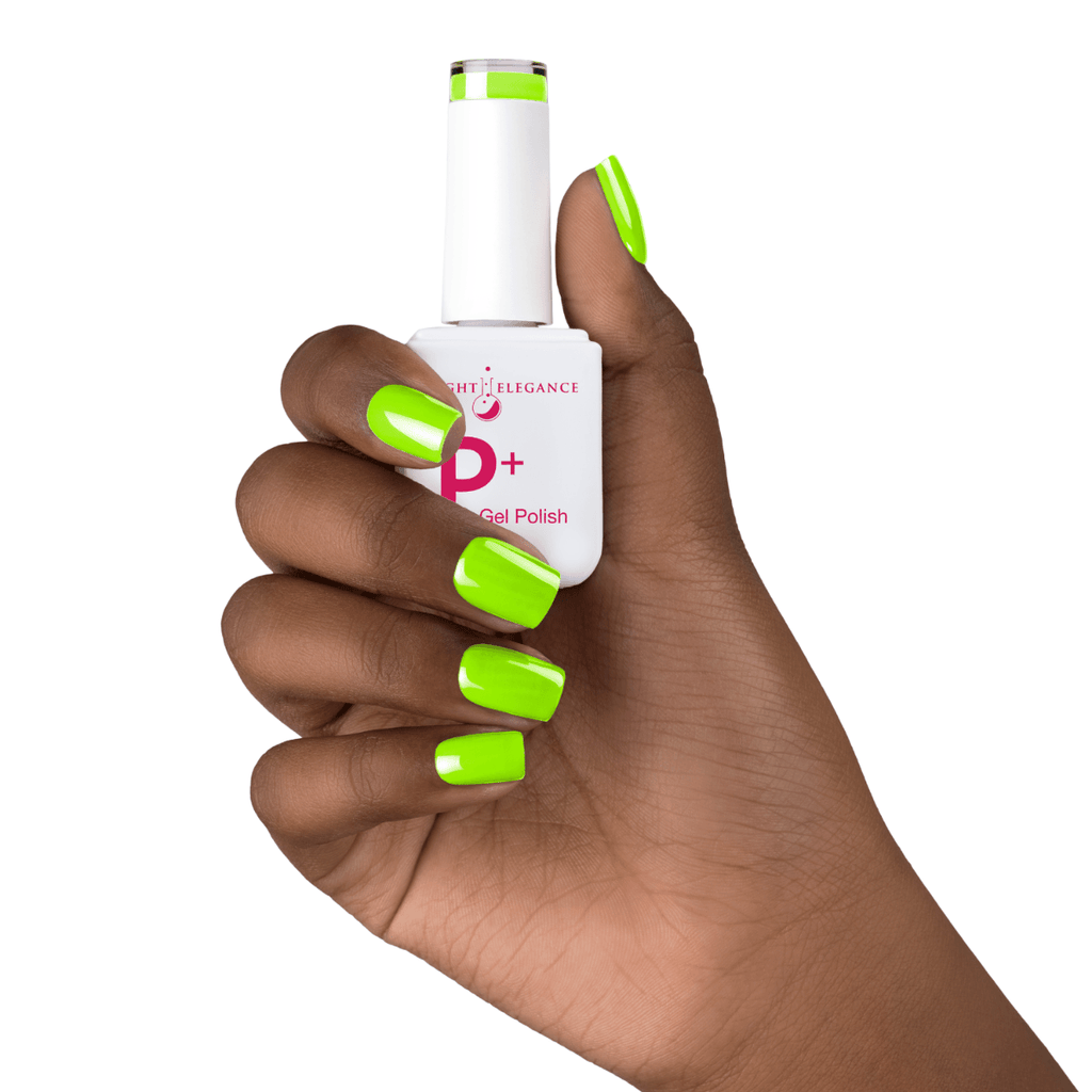 Light Elegance P+ Soak-Off Color Gel Polish - Groovy Green