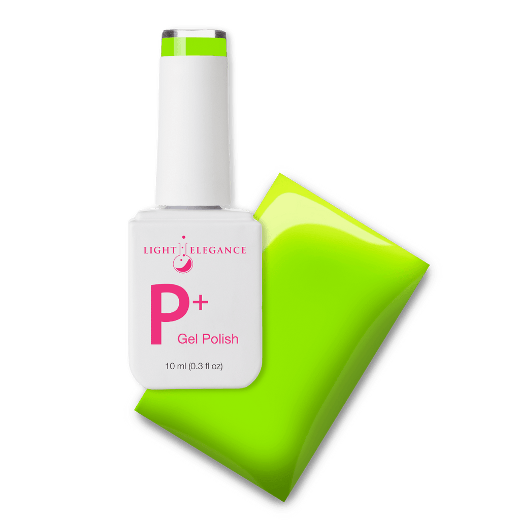 Light Elegance P+ Soak-Off Color Gel Polish - Groovy Green
