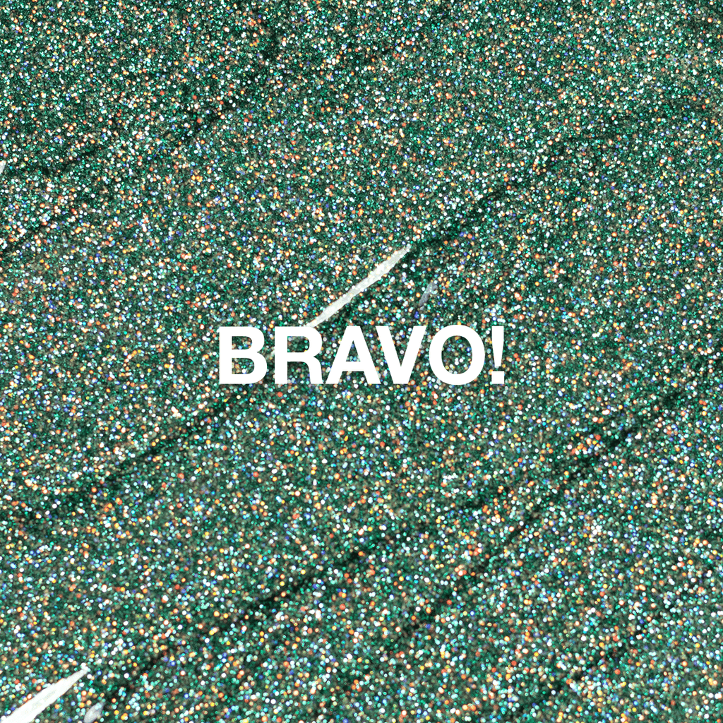 Light Elegance P+ Soak-Off Glitter Gel Polish - Bravo!