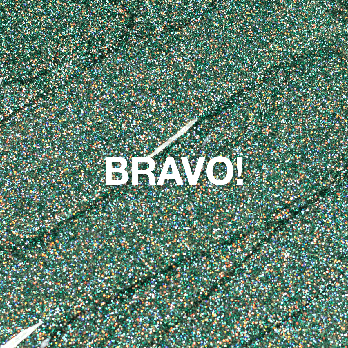 Light Elegance P+ Soak-Off Glitter Gel Polish - Bravo!