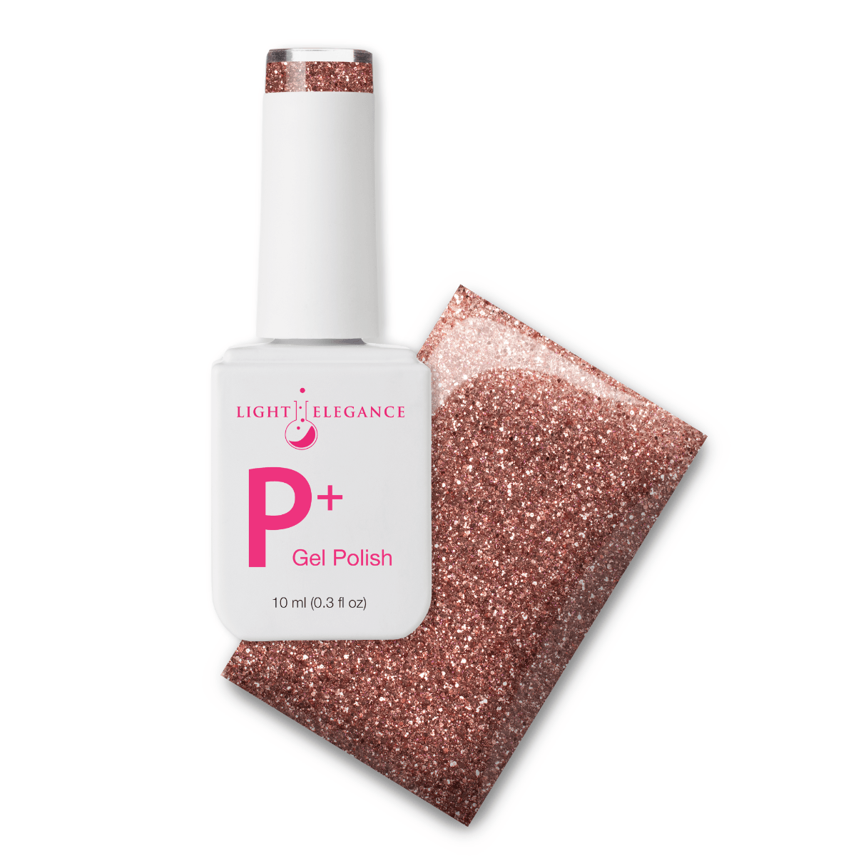 Light Elegance P+ Soak-Off Glitter Gel Polish - Diamond in the Rough
