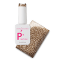 Light Elegance P+ Soak-Off Glitter Gel Polish - Gold