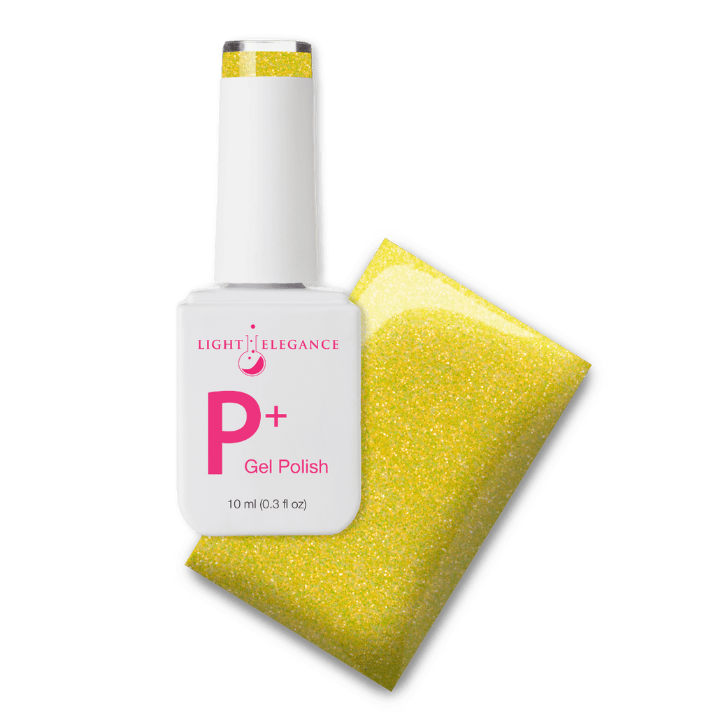 Light Elegance P+ Soak-Off Glitter Gel Polish - Good Vibrations