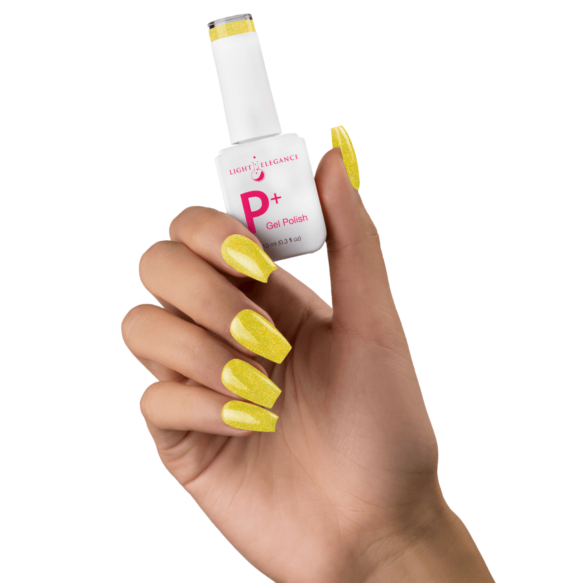 Light Elegance P+ Soak-Off Glitter Gel Polish - Good Vibrations