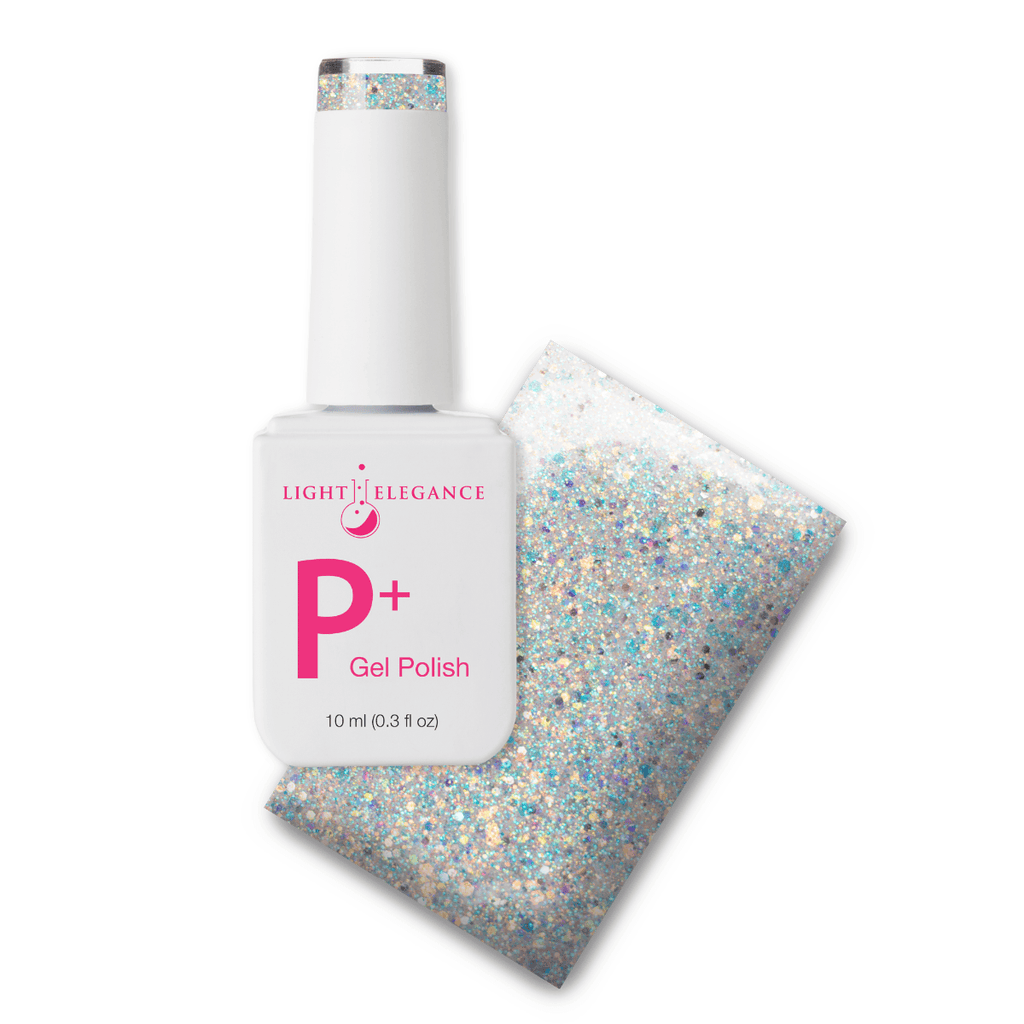 Light Elegance P+ Soak-Off Glitter Gel Polish - Ice Cream, You Scream