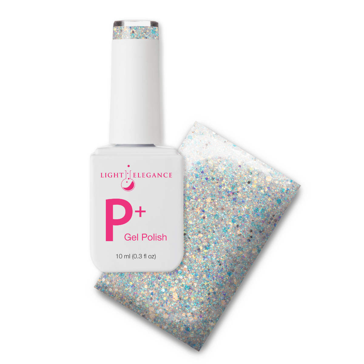 Light Elegance P+ Soak-Off Glitter Gel Polish - Ice Cream, You Scream