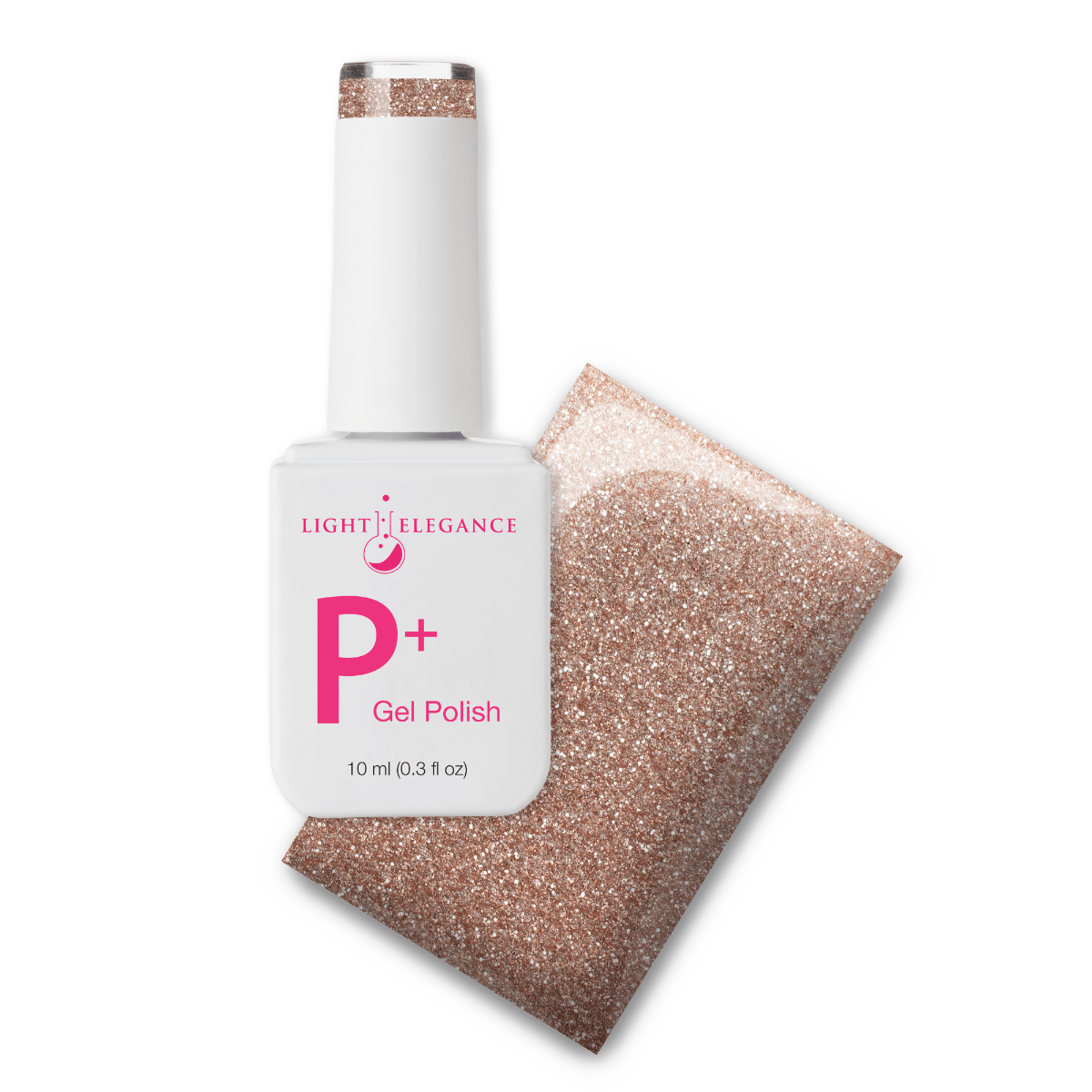 Light Elegance P+ Soak-Off Glitter Gel Polish - Pints & Quartz