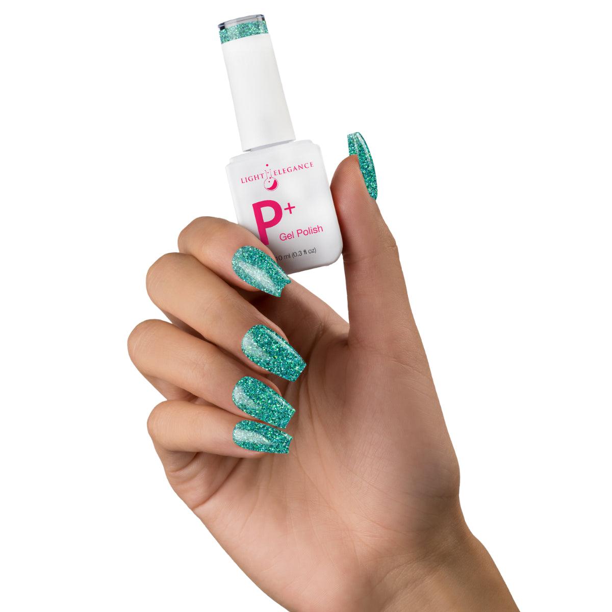 Light Elegance P+ Soak-Off Glitter Gel Polish - Standing Ovation