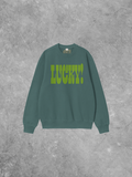 Underground Original Design: LUCKY! PUFF Boxy Cotton Sweatshirt