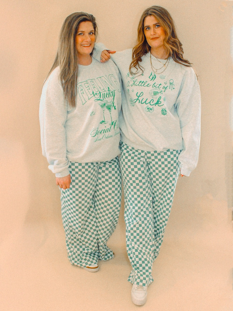Underground Original Design: A Little Bit of Luck, St Patty's Boxy Cotton Sweatshirt