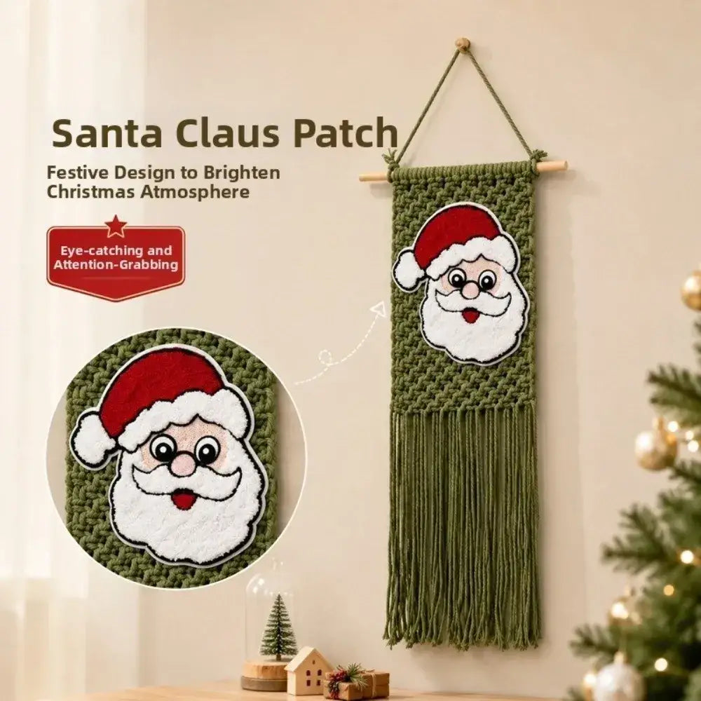 Macrame Christmas Wall Hanging Tapestry