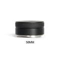 DecorBites™ Coffee Distribution Tool: Adjustable Palm Tamper, Stainless Steel, 3 Angled Slopes