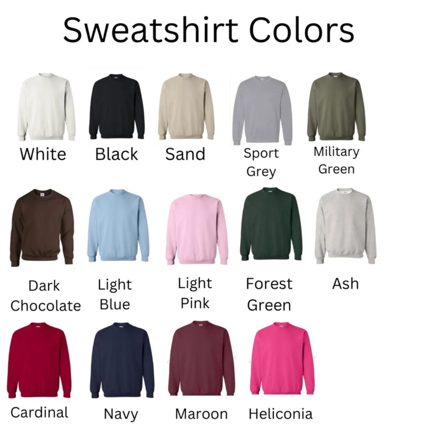 "Make Heaven Crowded" Embroidered Sweatshirt – Faith-Based Christian Crewneck
