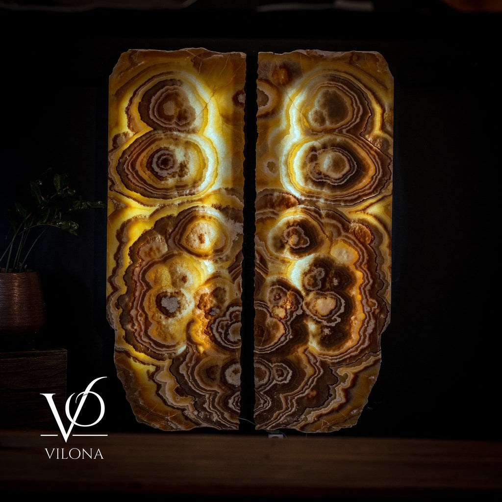 Miami Sunset Onyx Wall Panels (Set#1)