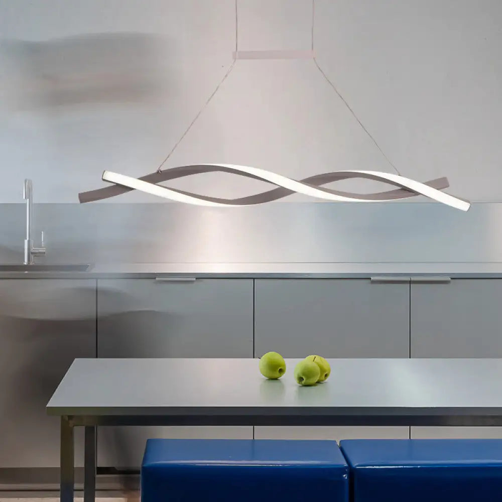 DecorBites™ Modern Art Deco LED Pendant Light for Reception Area