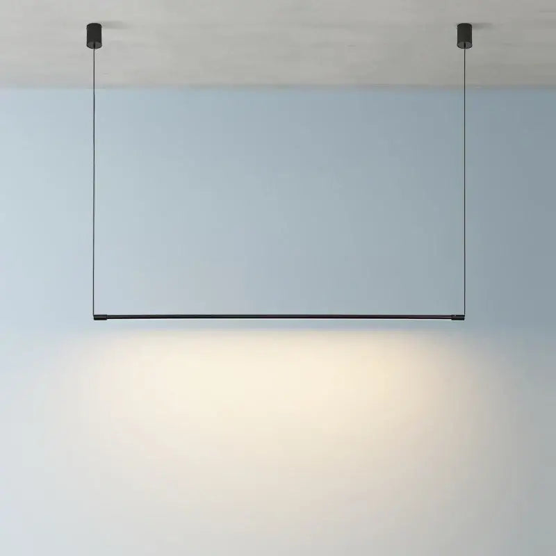 DecorBites™ Black Dimmable Led Linear Pendant for Dining Room Chandelier