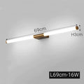 DecorBites™ Bronze LED Mirror Front Wall Lamp, Bathroom Bedroom Vanity Lighting